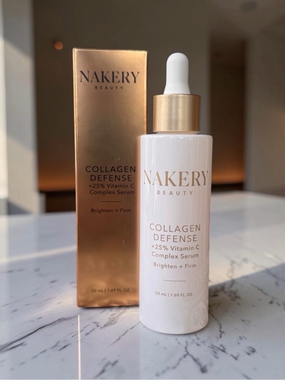 Nakery Beauty Collagen Defense + 25% Vitamin C Complex Serum